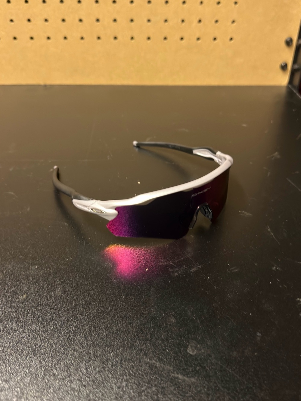 Oakley Radar EV Path Sunglasses Red Lens Gray Frame